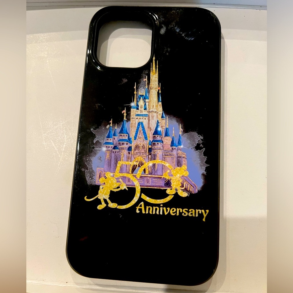 Walt Disney 50th Magic Kingdom Anniversary Cellphone Case IPhone Pro Max 14 15